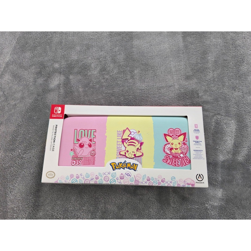 PowerA Nintendo Switch Protection Case Pokemon Sweet Friends Pikachu Jigglypuff